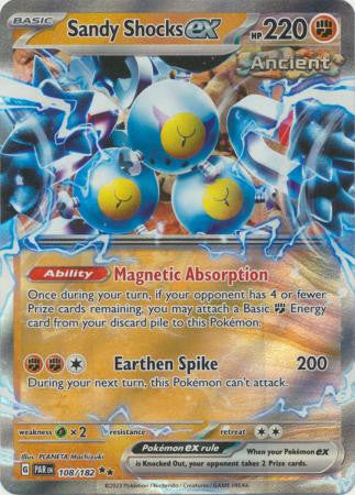 SV Paradox Rift 108/182 Sandy Shocks ex (Half Art)