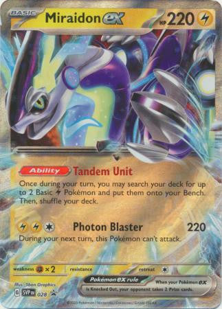Scarlet & Violet Promo SVP028 Miraidon ex