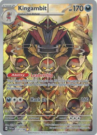 Scarlet & Violet (Base Set) 220/198 Kingambit (Illustration Rare)
