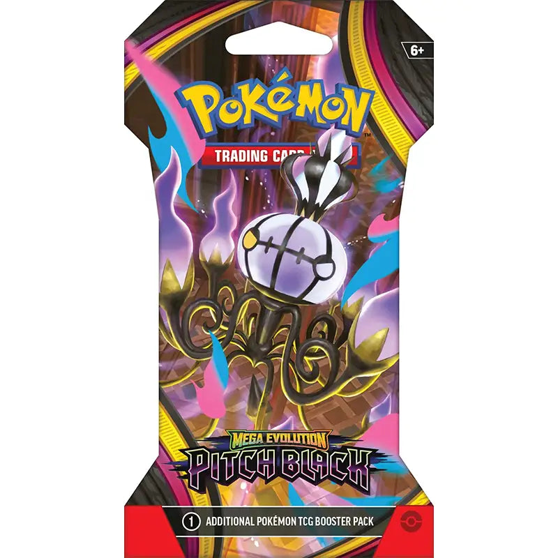 Pokemon TCG: Pitch Black ME05 - Sleeved Booster Pack (Random Artwork)