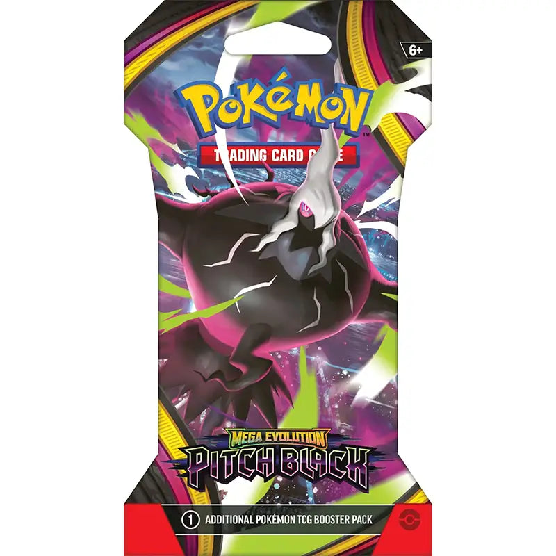 Pokemon TCG: Pitch Black ME05 - Sleeved Booster Pack (Random Artwork)