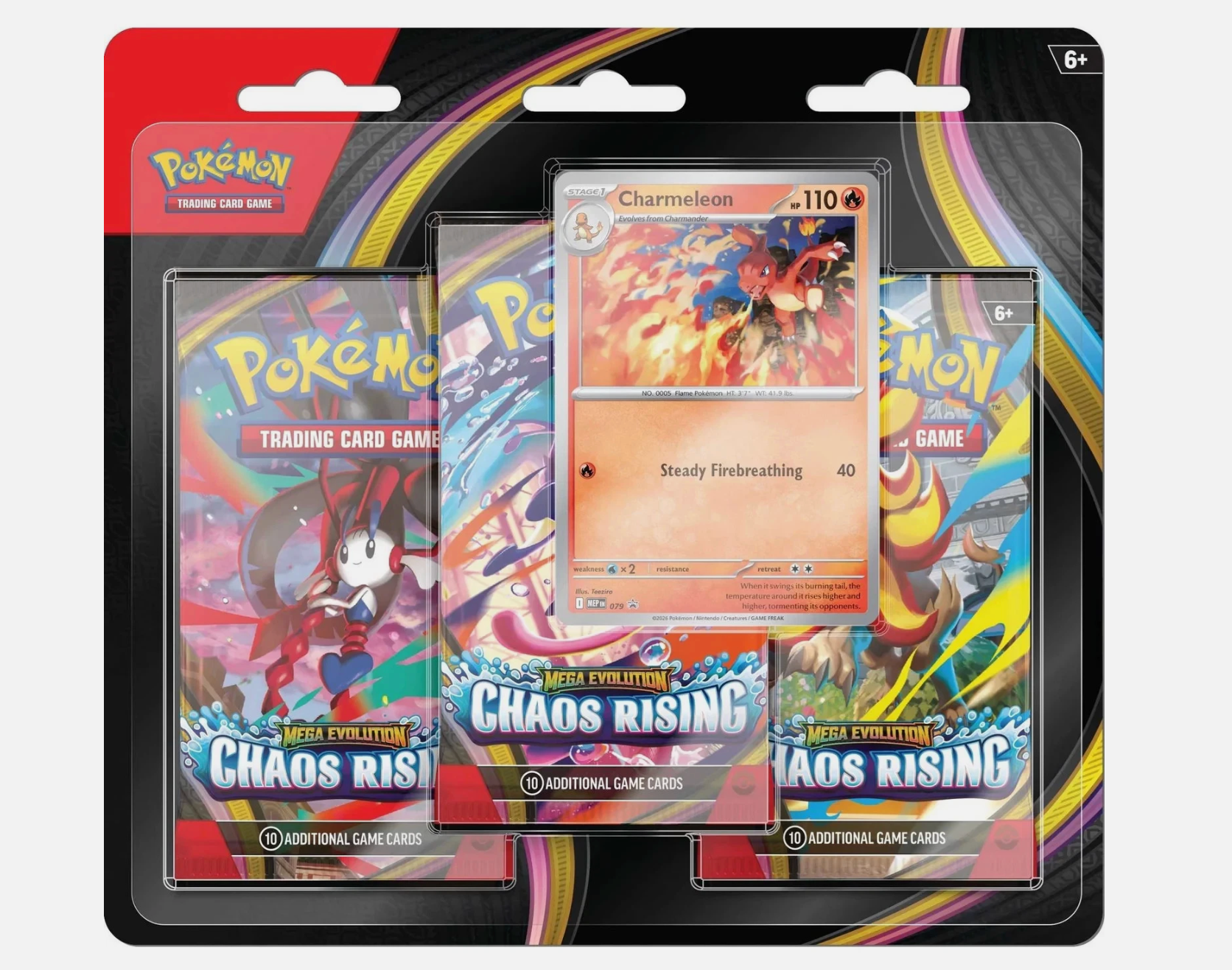 English – Chaos Rising – 3-pack Blister