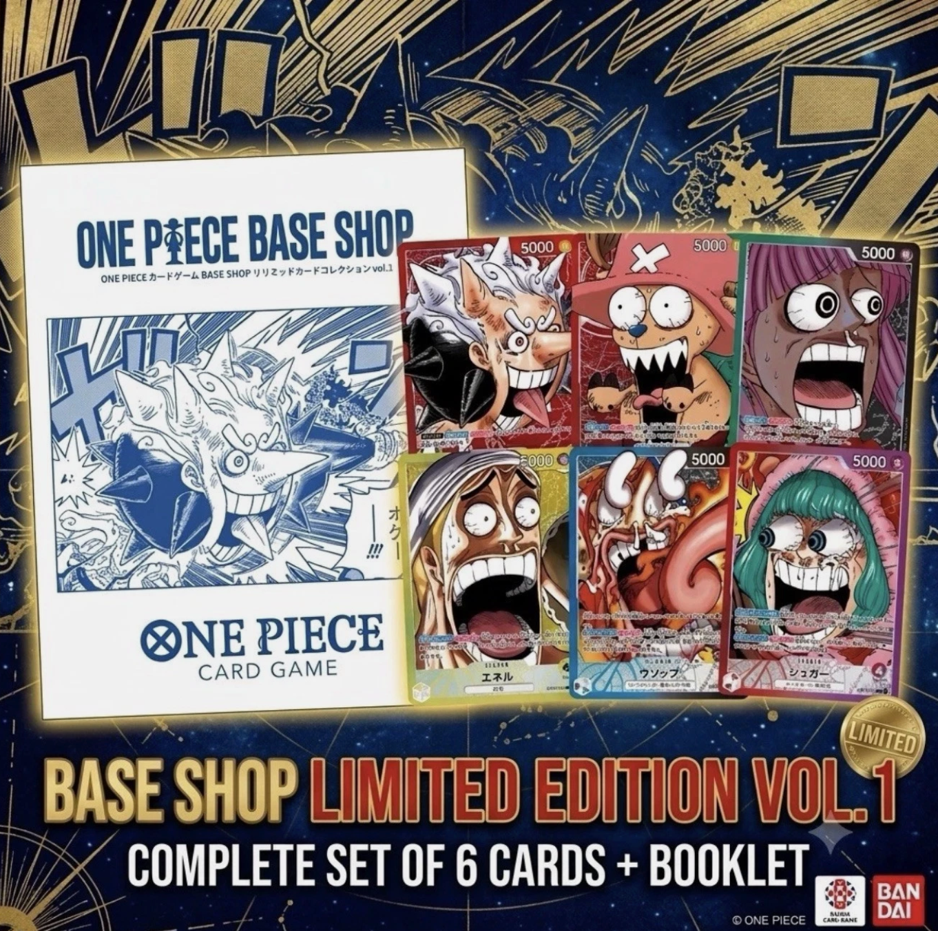 Japanese – Card Game Base Shop Vol. 1 – ONE PIECE