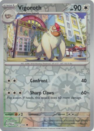 SV Paldea Evolved 161/193 Vigoroth (Reverse Holo)