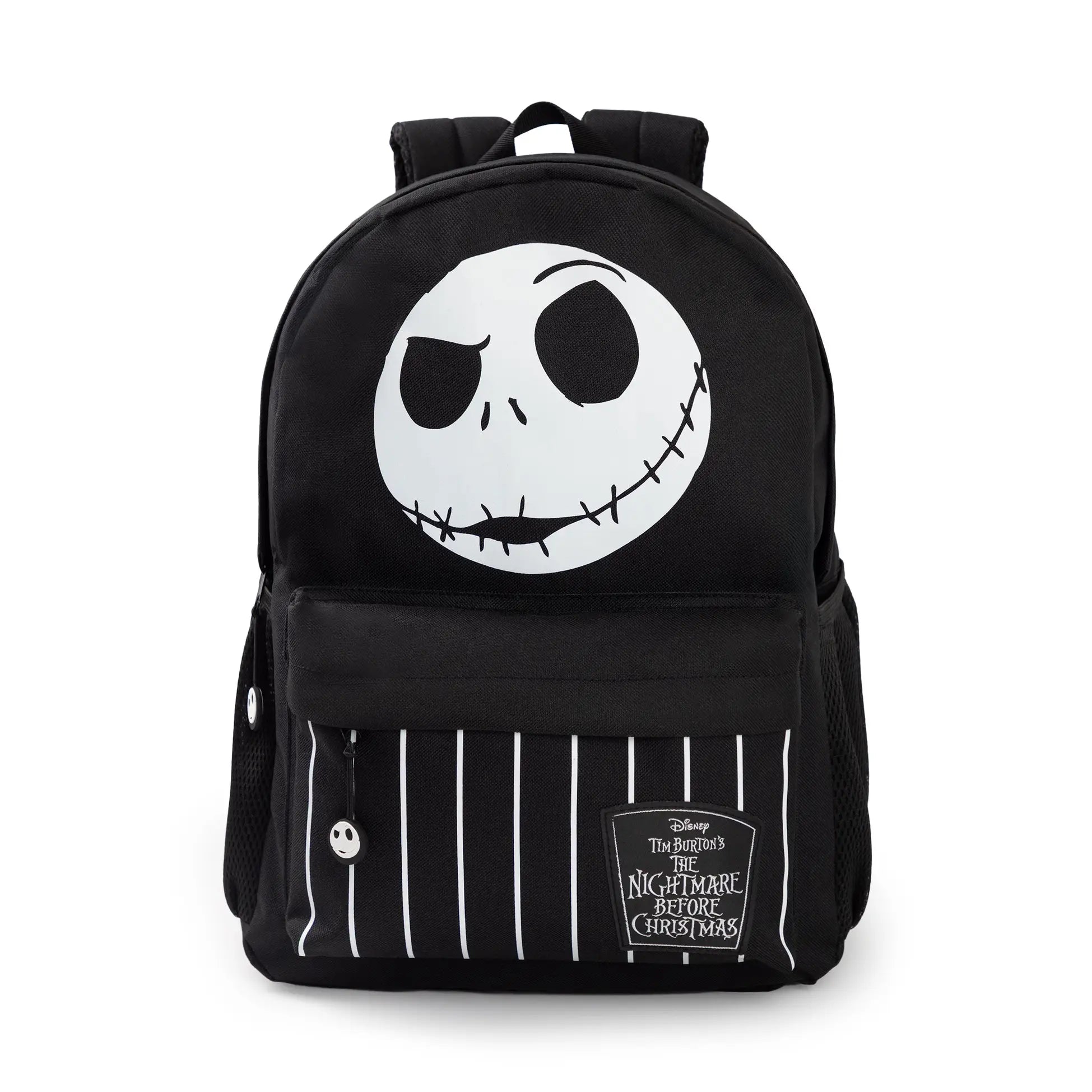 Disney Unisex Kids 'jack Skellington' Black Striped Backpack
