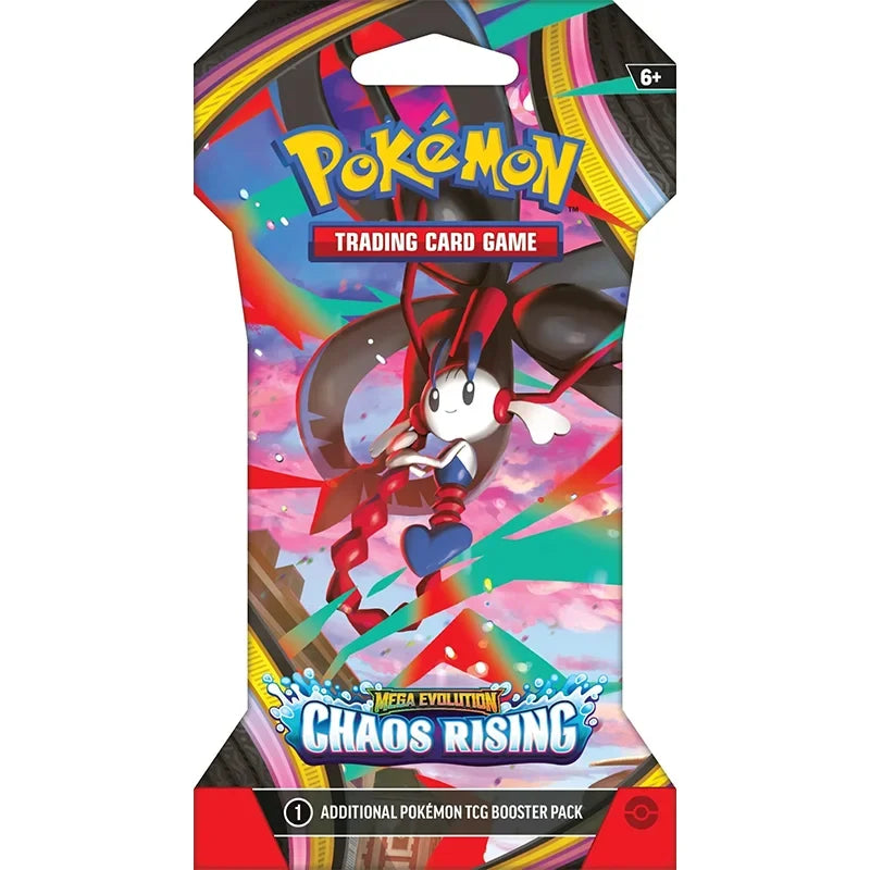 Pokemon TCG: Chaos Rising ME04 - Sleeved Booster Pack (Random Artwork)