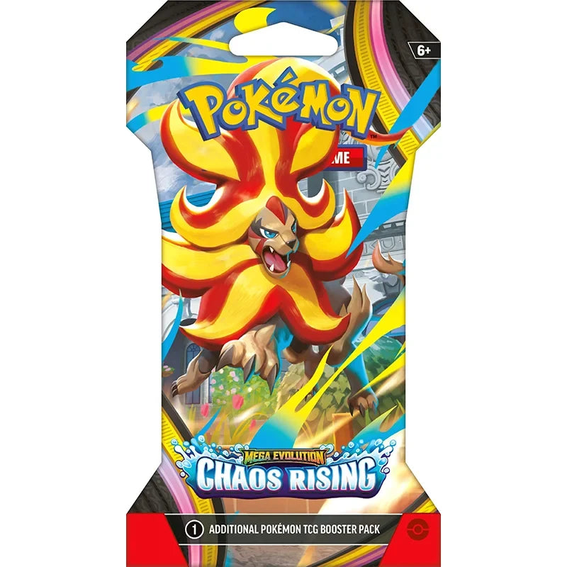 Pokemon TCG: Chaos Rising ME04 - Sleeved Booster Pack (Random Artwork)